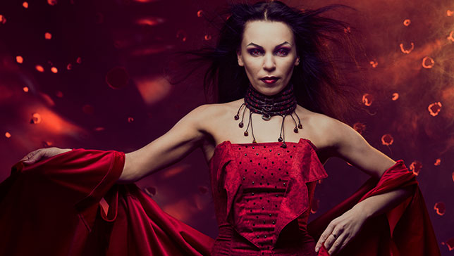 Vampire Red Dress