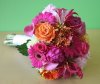 Hot pink & orange wedding flowers for Aronimin Golf Club in Newtown Square PA 3.jpg