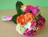 Hot pink & orange wedding flowers for Aronimin Golf Club in Newtown Square PA 9.jpg