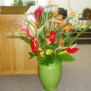 Ceremony Tropical Arrangement