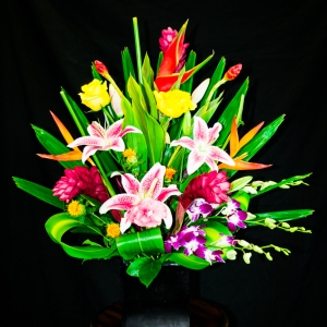 Exotic-Tropical Arrangement