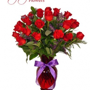 Two_Dozen_Red_Roses_In_Red_Vase