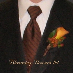 Fall Boutonniere