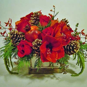 Christmas Pave' Centerpiece