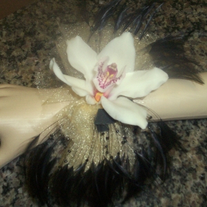 Feather Corsage