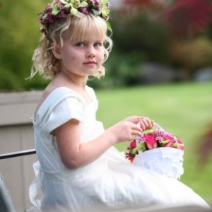 My little flower girl