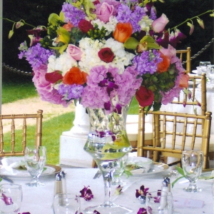 Tall and Lush Centerpiece