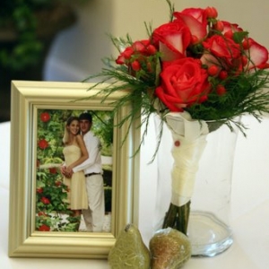 Bridesmaids Bouquets in Vases