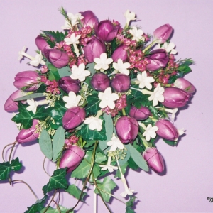 tulip wedding bouquet