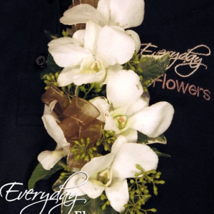 White Orchid Corsage