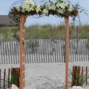 Beachside Wedding Arbor