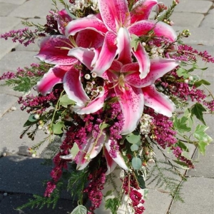 Cascade Bridesmaid Bouquet