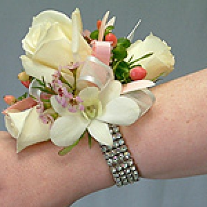 Rock candy crystal bracelet wrist corsage