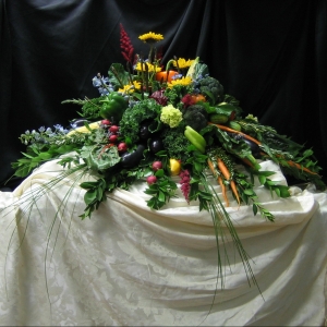 Vegetable Casket Piece