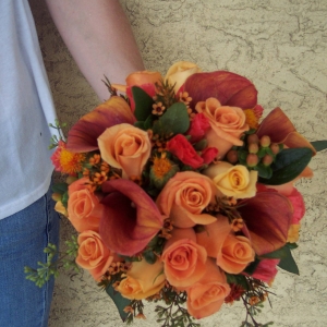September Bridal Bouquet