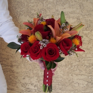 October Bridesmaid Bouquet