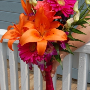 Tropical Bridesmaid Flowers