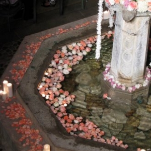 Decorated Stone Fountain