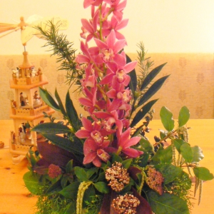 Cymbidium Arrangement Jan 2009