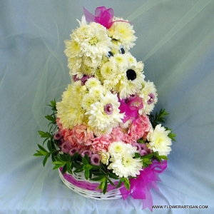 Tutu Teddy Bear Arrangement