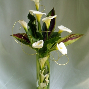 Calla Lily Floral Arrangement