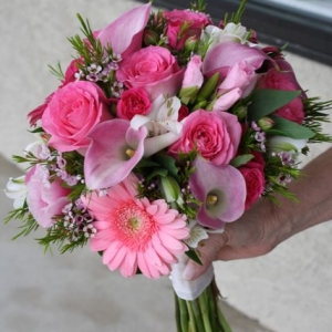 Lush Pink Bridal Bouquet