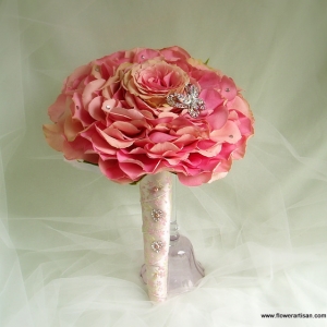 Composite Rose Wedding Bouquet