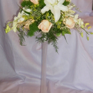 Pastel Tower Centerpiece