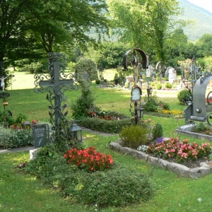 Graves in Bloom in Southern Germany