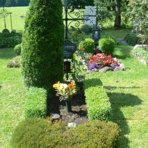 Graves in Bloom in Southern Germany