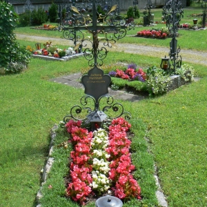 Graves in Bloom in Southern Germany