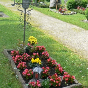 Graves in Bloom in Southern Germany