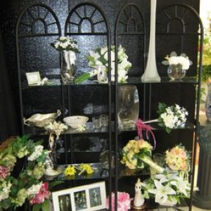 Display of wedding items