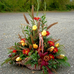 Fall sympathy basket