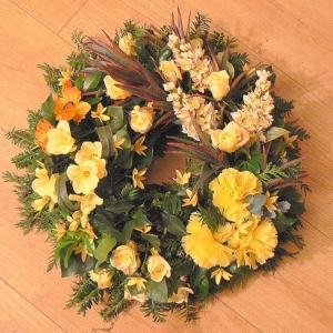 Wreath for Grave for Christmas