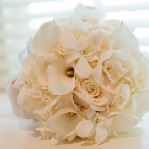 White Bridal Bouquets by Belvedere Flowers