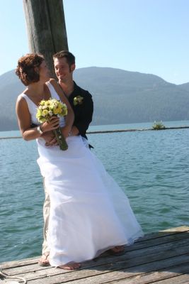 August '05 Beach Wedding At Harrison Hot Springs