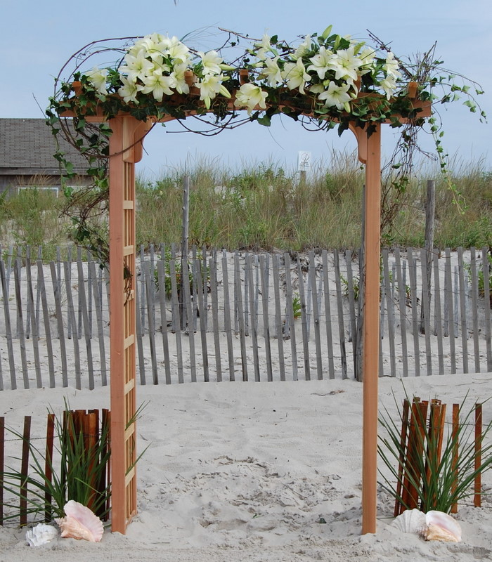 Beachside Wedding Arbor