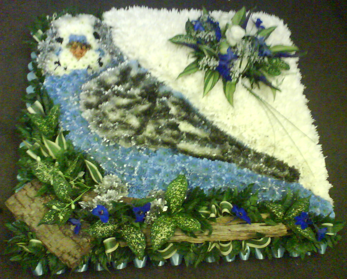Bird Floral Tribute