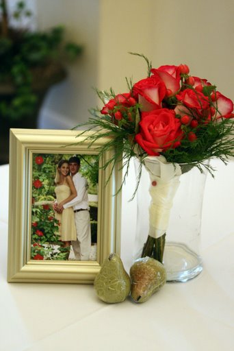 Bridesmaids Bouquets in Vases