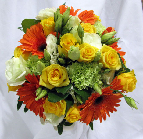 Bright Bridal Bouquet