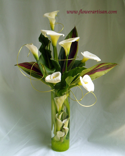 Calla Lily Floral Arrangement