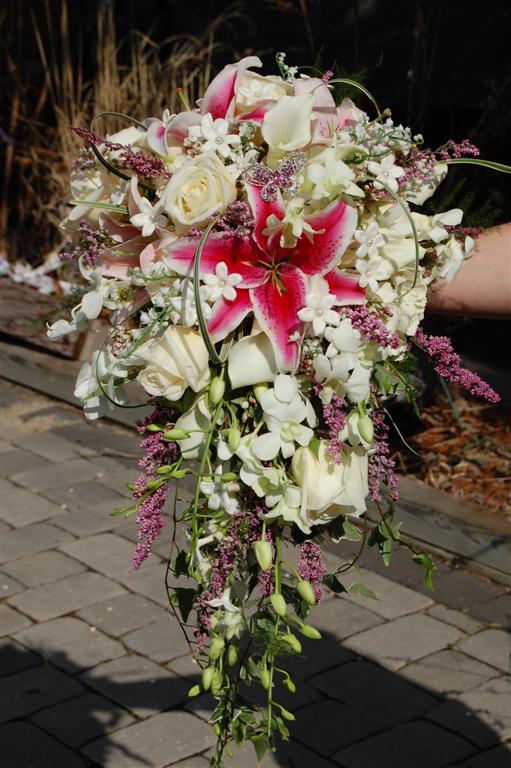 Cascade Bridal Bouquet