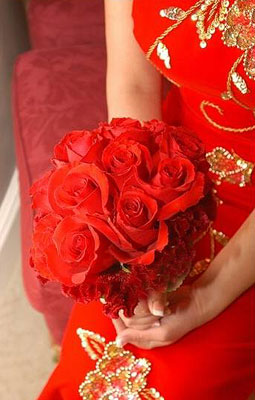 Chinese Wedding Bouquet