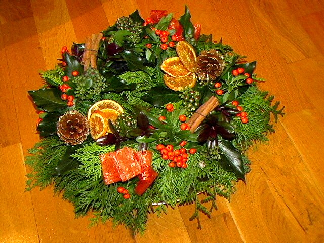 Christmas/Advent Decoration "Fruity"