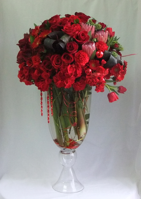 Christmas Fantasy Floral Arrangement