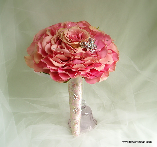 Composite Rose Wedding Bouquet