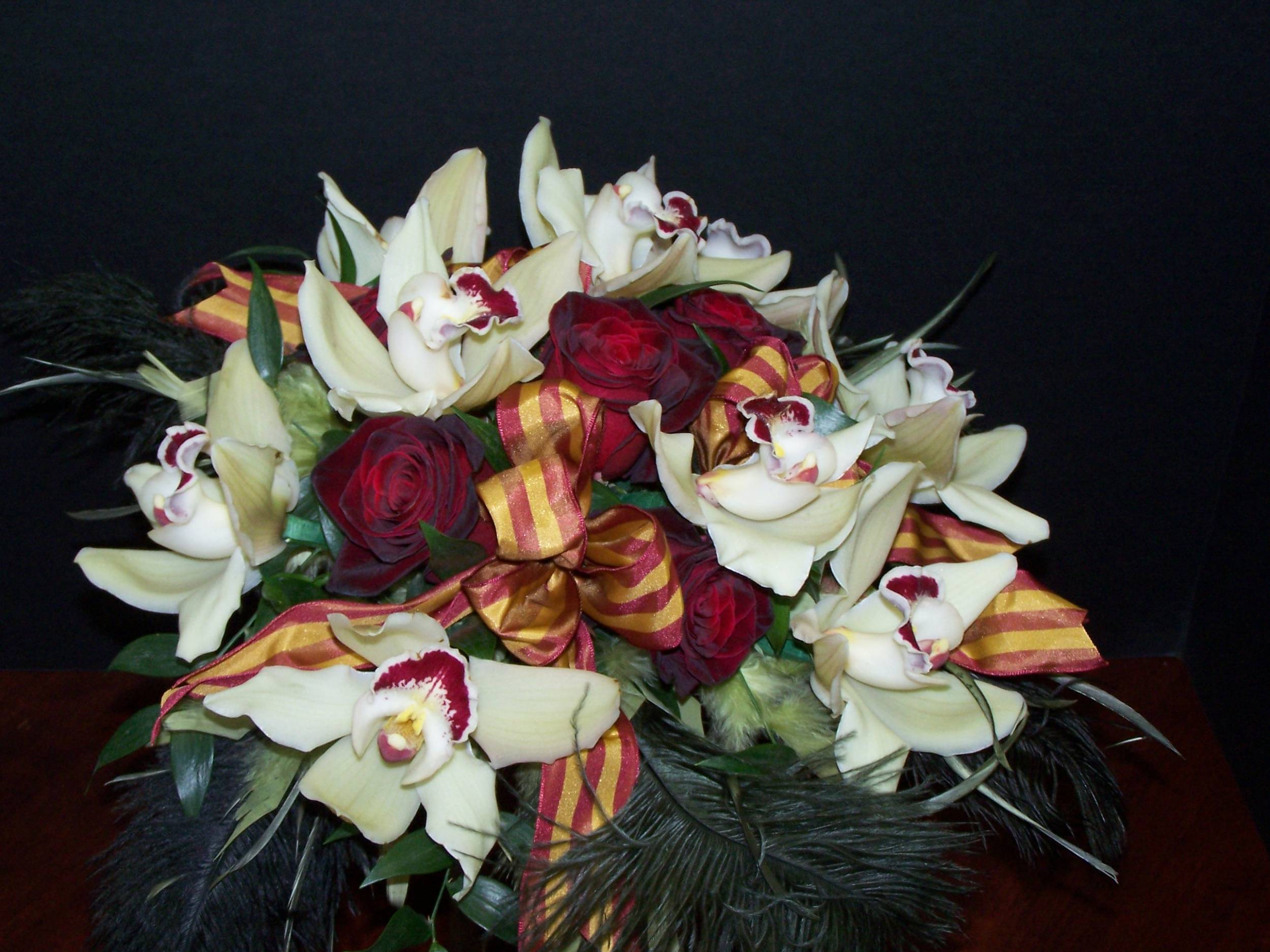 cymbidium orchid bouquet