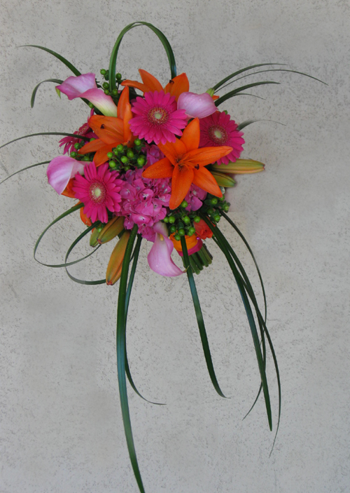 Gerbera Bouquet HeritageHomeAccentsandFloral.com