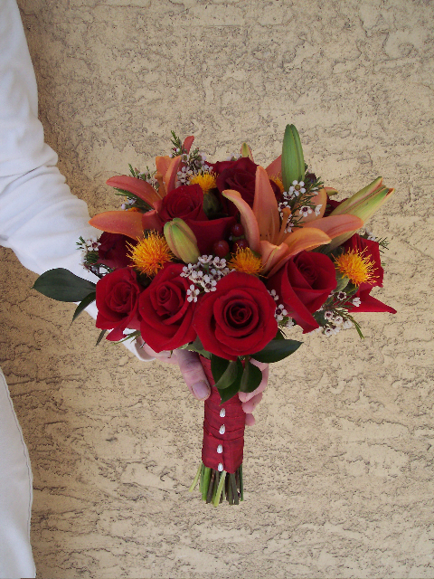 October Bridesmaid Bouquet